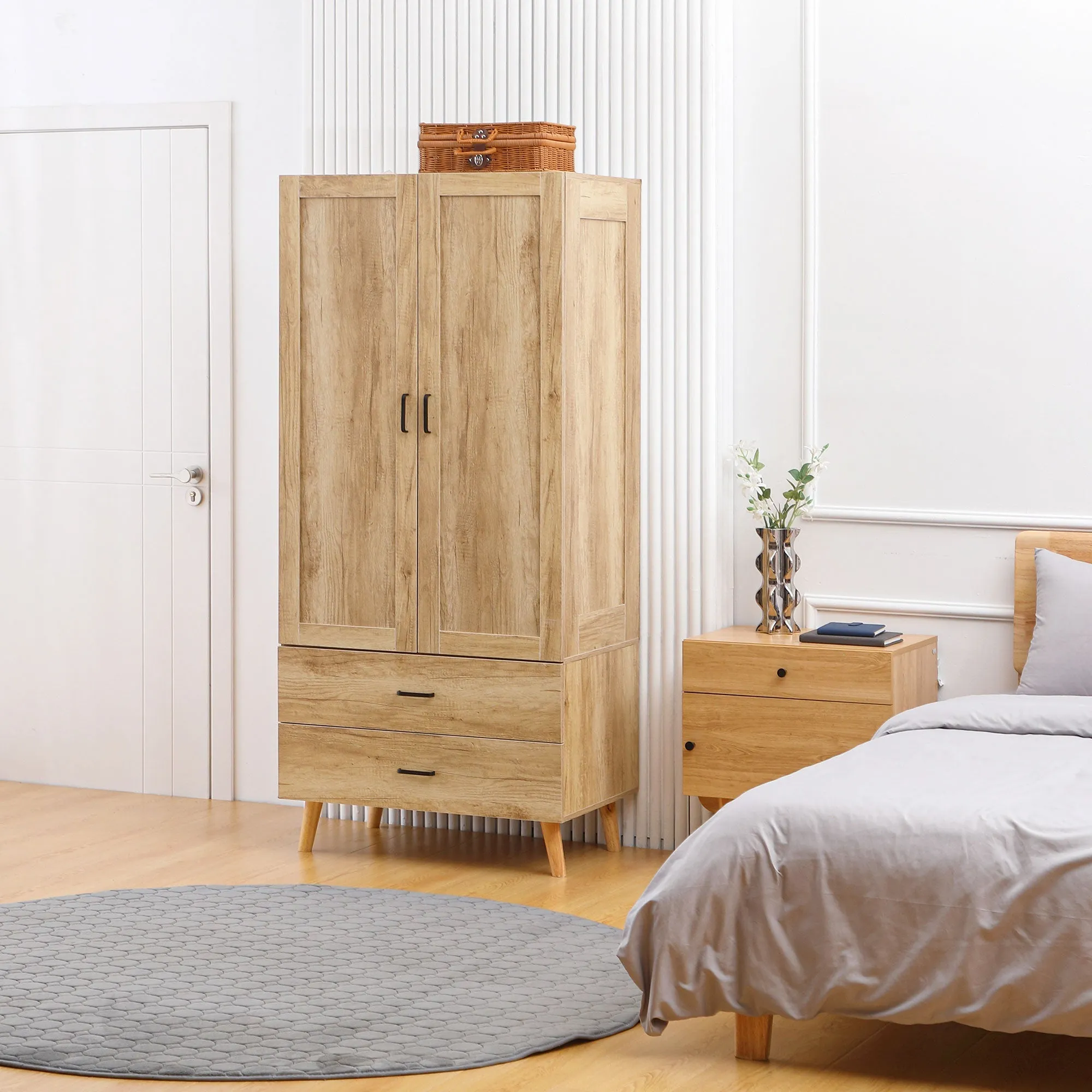 2 Door Wardrobe