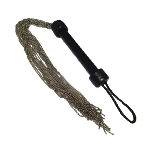 30" Metal Ball Chain Flogger