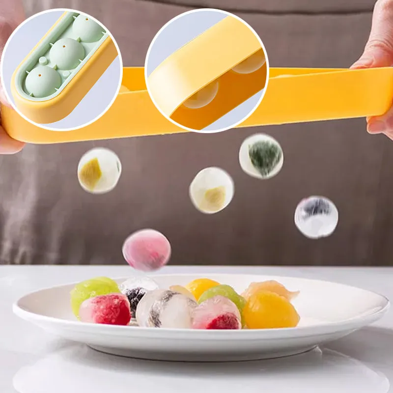6 Balls Silicone Ice Mold