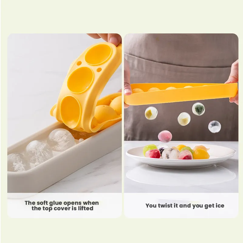 6 Balls Silicone Ice Mold