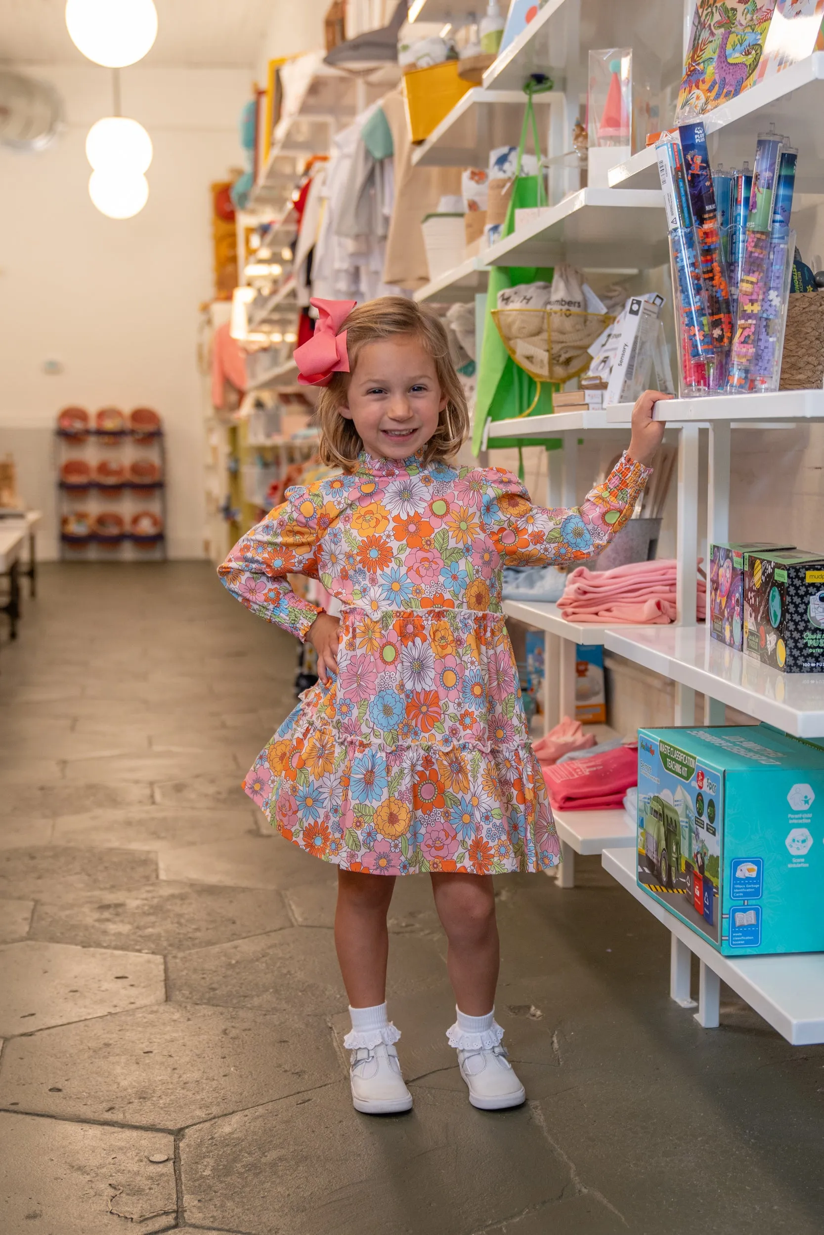 Addison Pretty Floral Dress