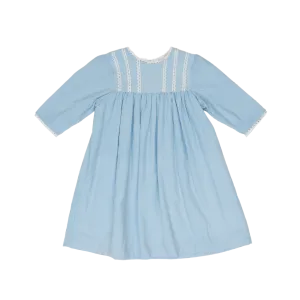 Amanda Blue Cord Dress