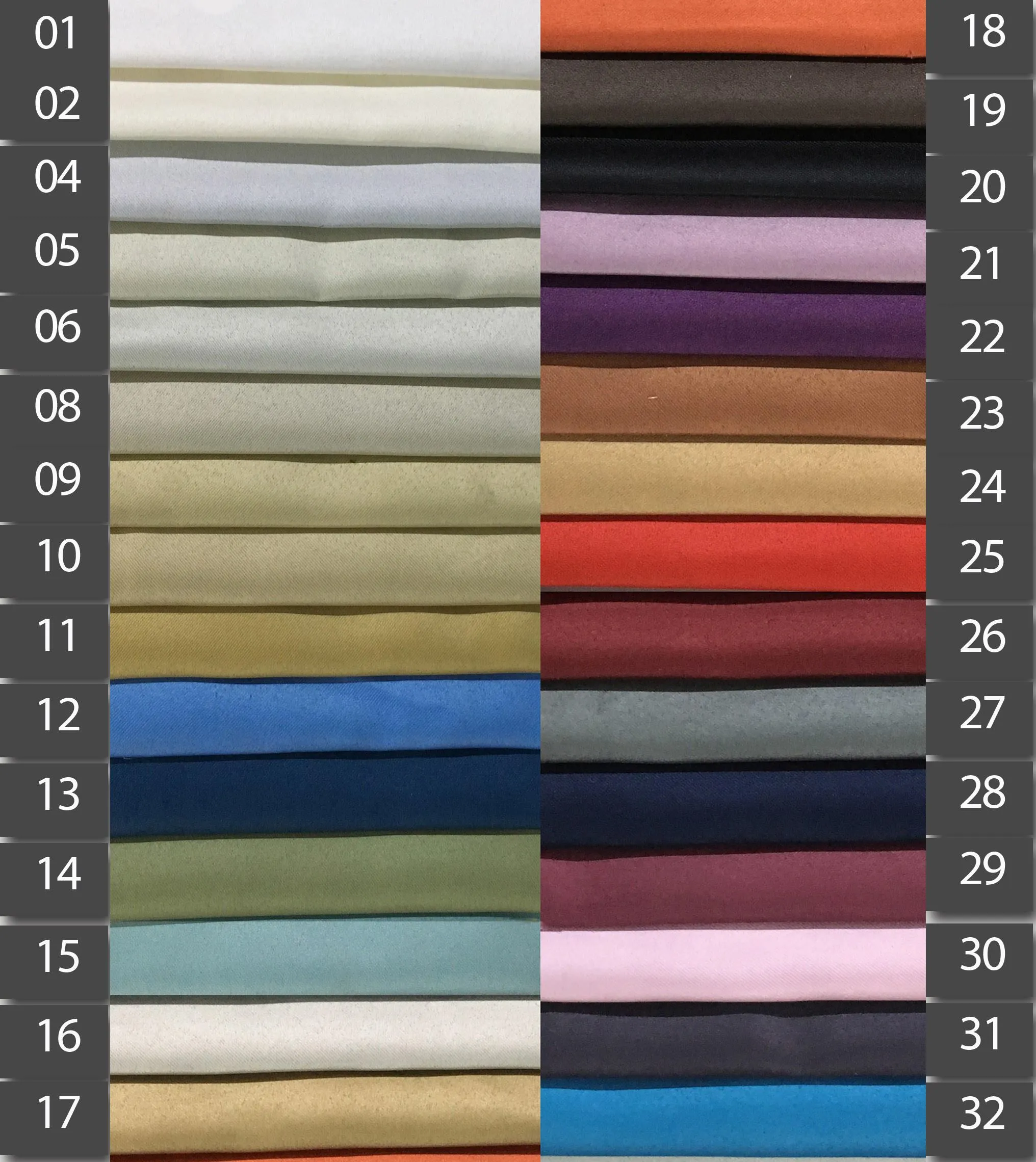 American-Elm Icy Morn Solid Shiny Room Darkening Blackout Grommet Curtains