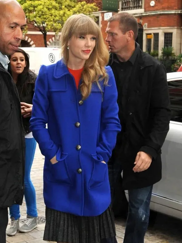 American Singer Taylor Swift Wool Coat