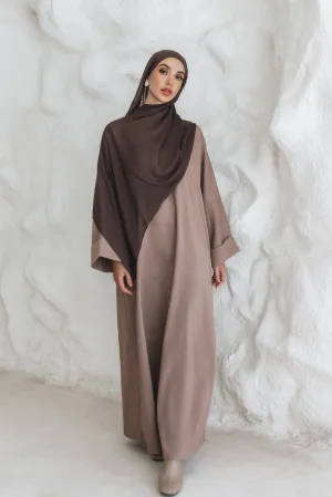 Amira Abaya - Warm Chestnut