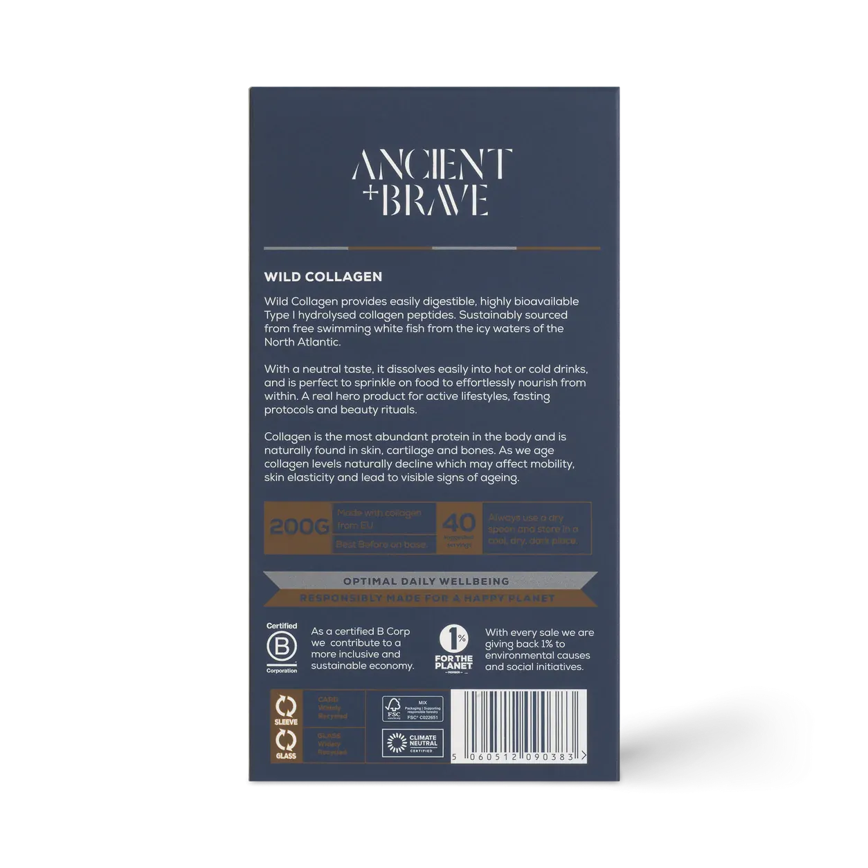 ANCIENT    BRAVE WILD COLLAGEN 200g