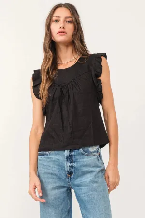 Anelia Petal Sleeve Top