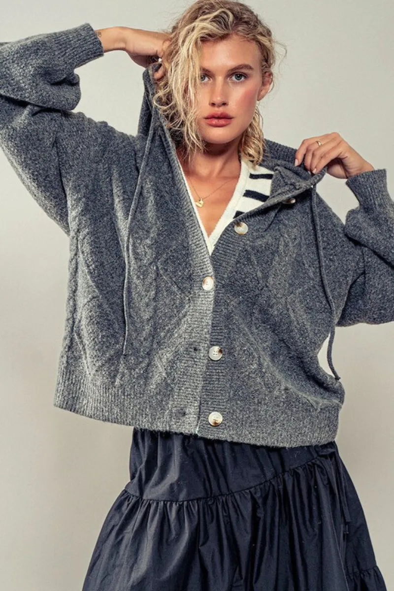 Angel In Disguise Hooded Cardigan