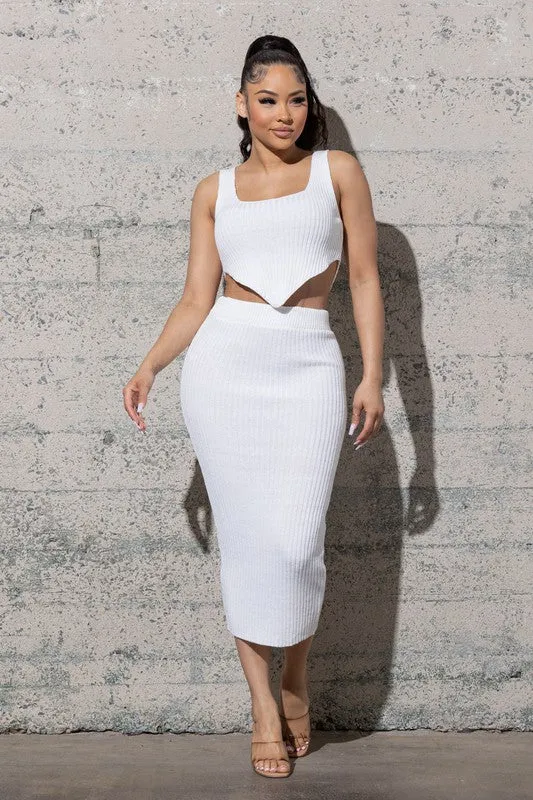 ANGLE SWEATER SET