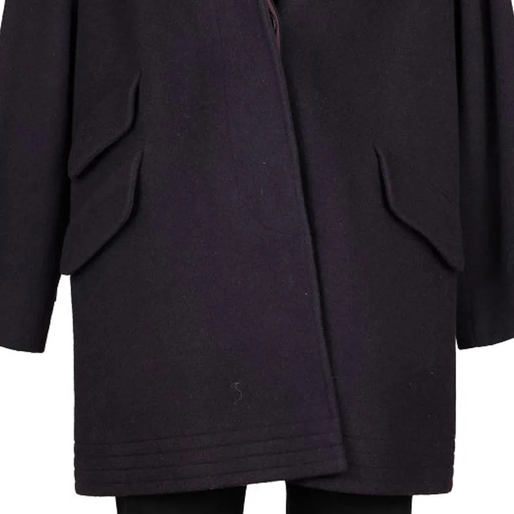 Aquascutum Coat - XL Purple Wool
