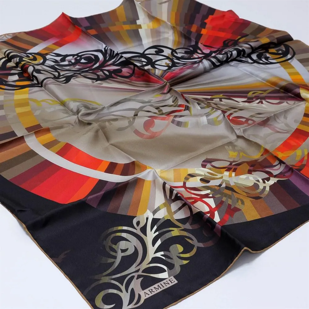 Armine Huda Turkish Silk Scarf No. 33