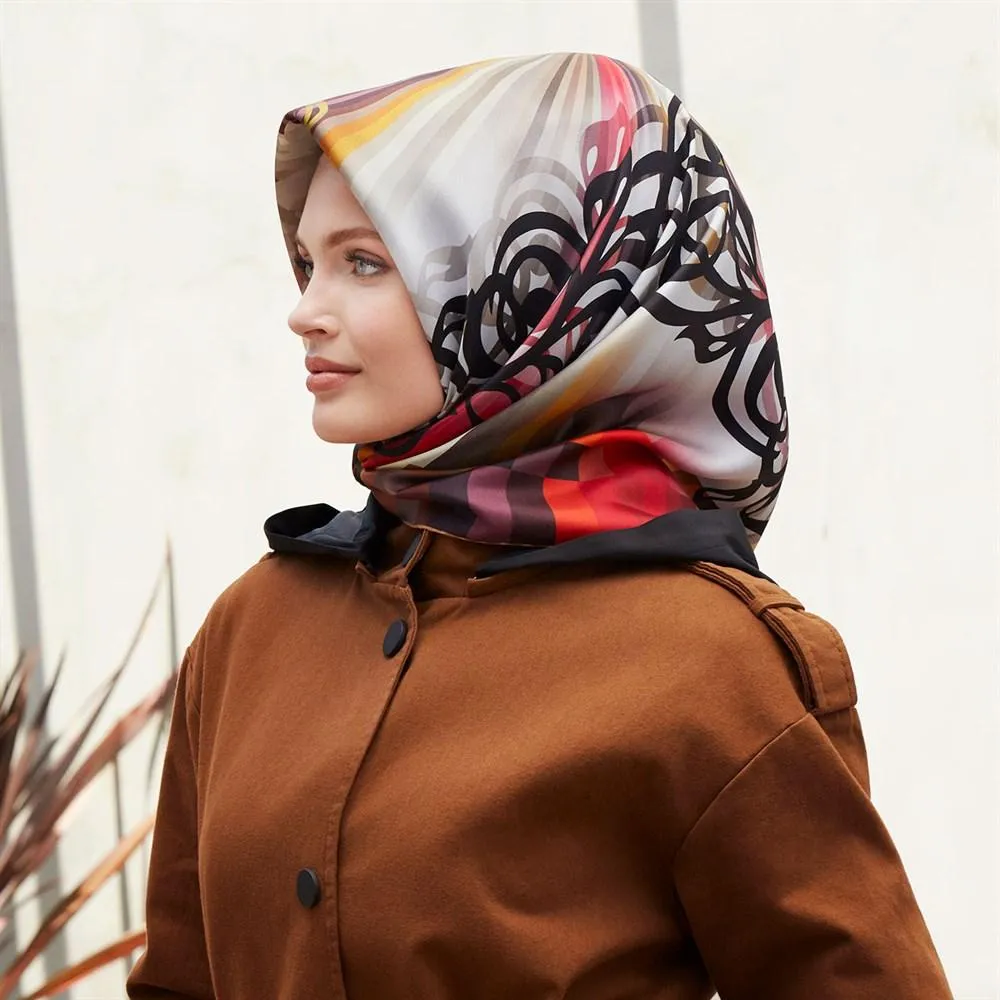 Armine Huda Turkish Silk Scarf No. 33