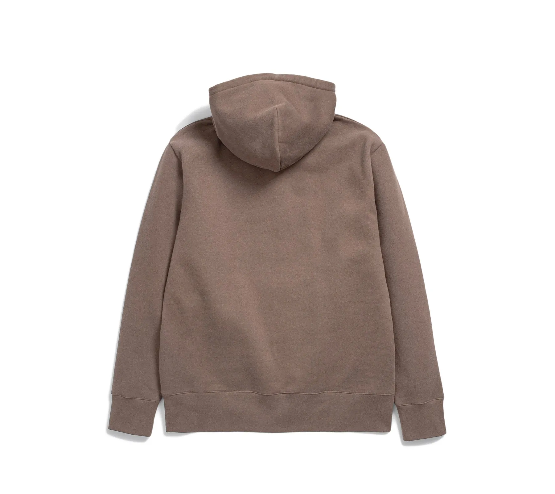 Arne Brushed Cotton Hoodie | Taupe