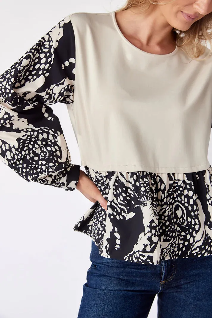 Asher Top (BW Leopard)