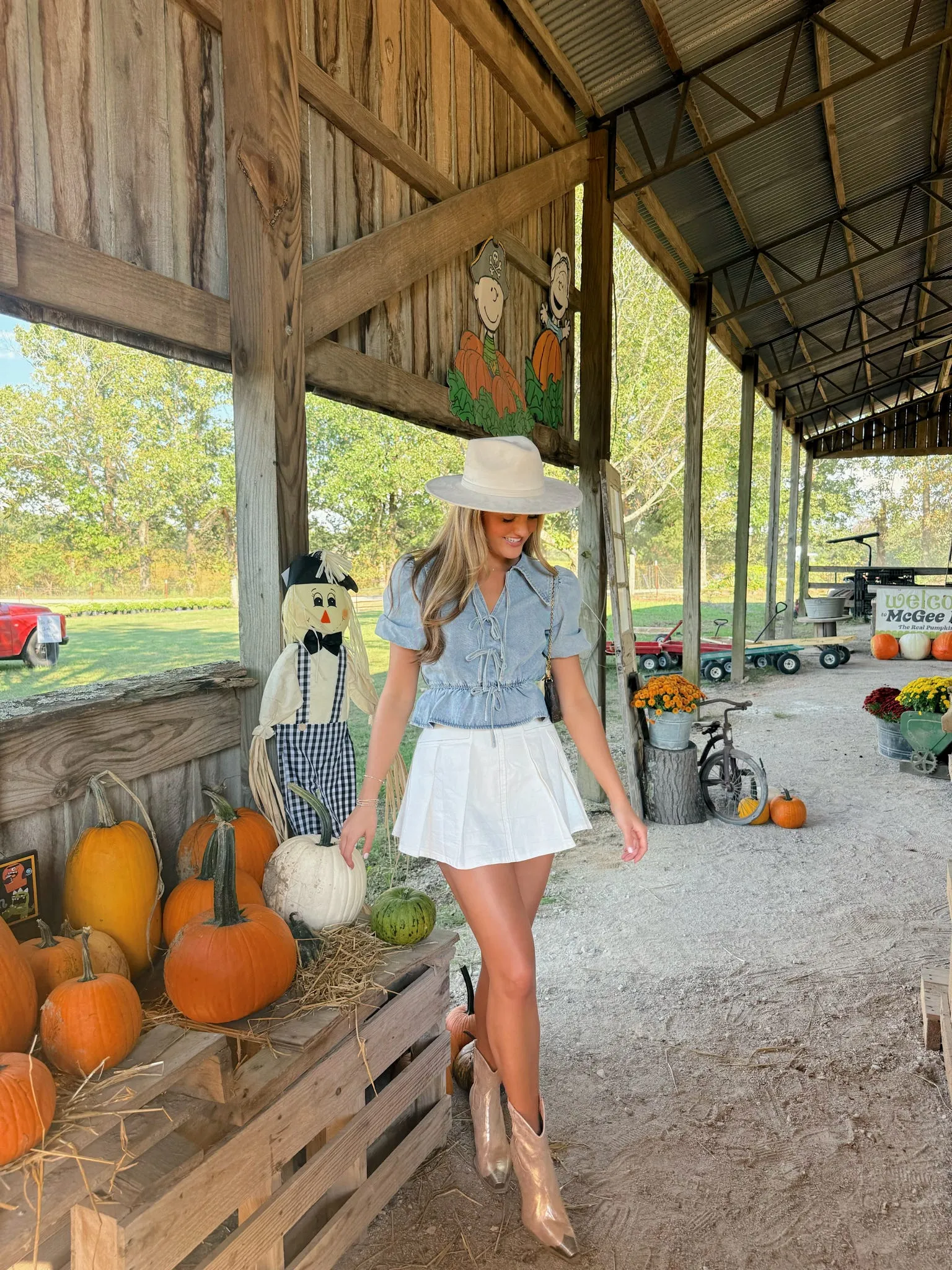 Ashton Blouse - Light Wash