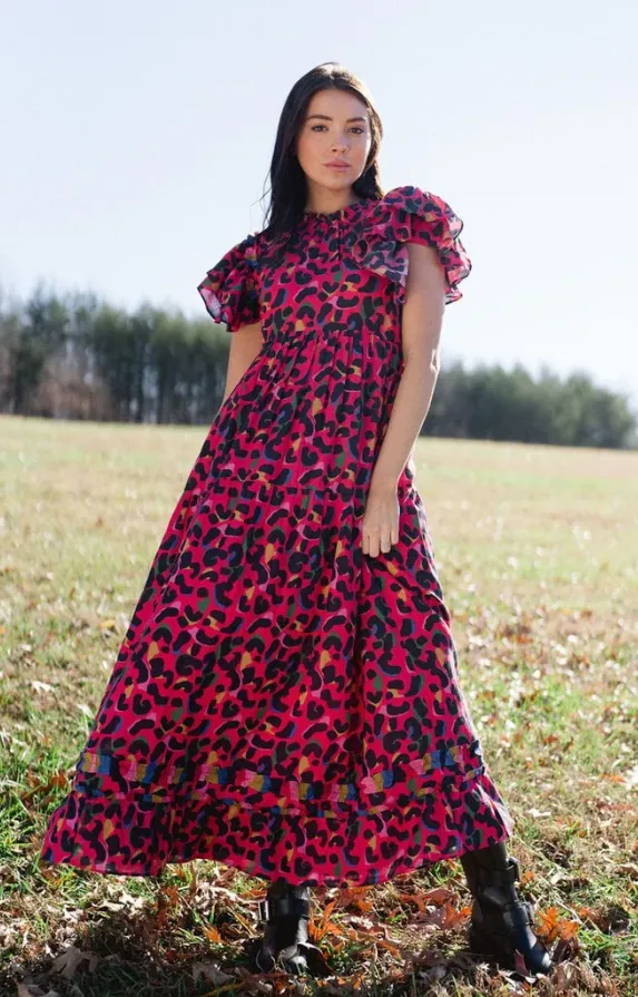 Aubrey Maxi Dress - Candy Pink
