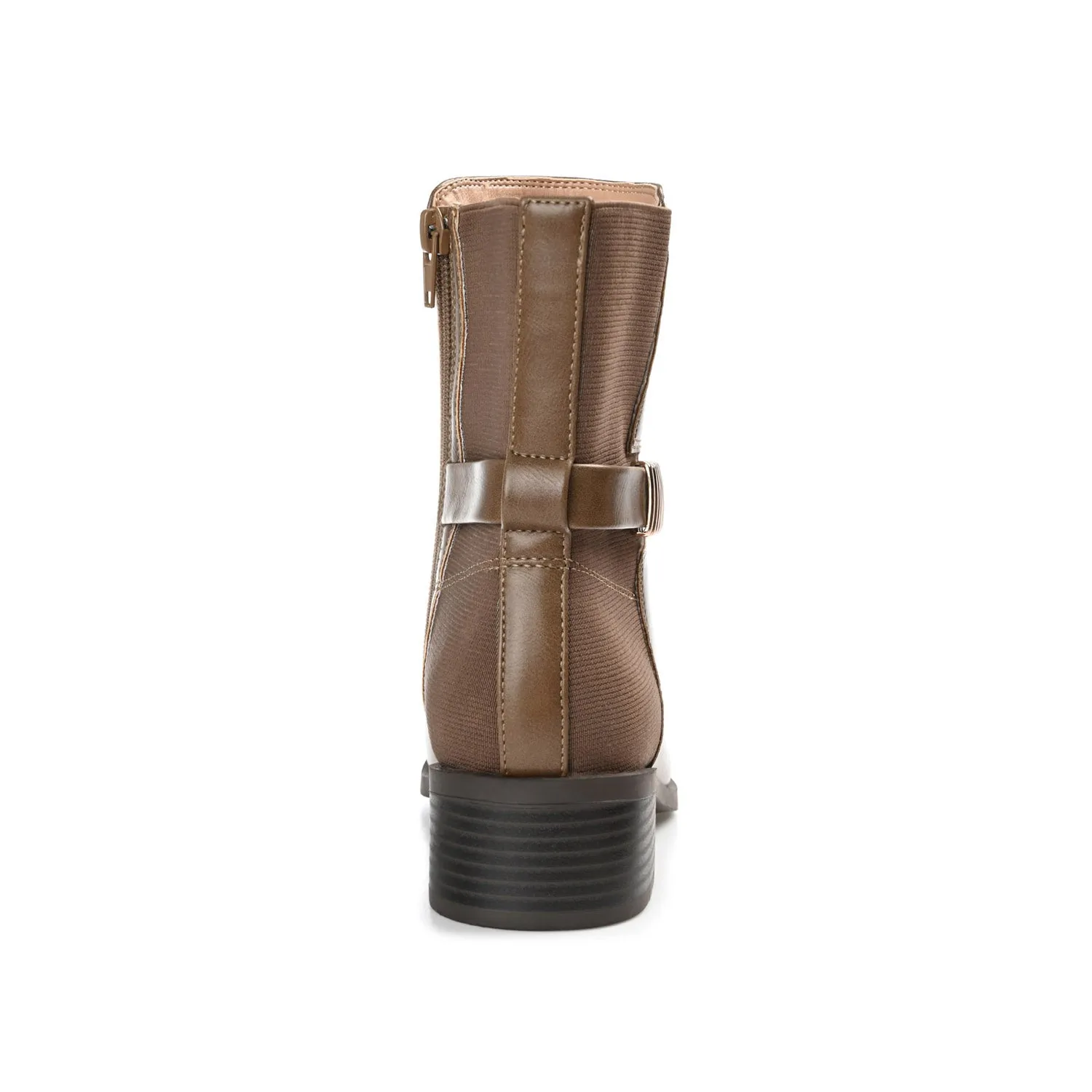 AUBRIE SQUARE TOE BOOTIES IN WIDE
