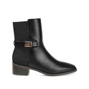 AUBRIE SQUARE TOE BOOTIES IN WIDE