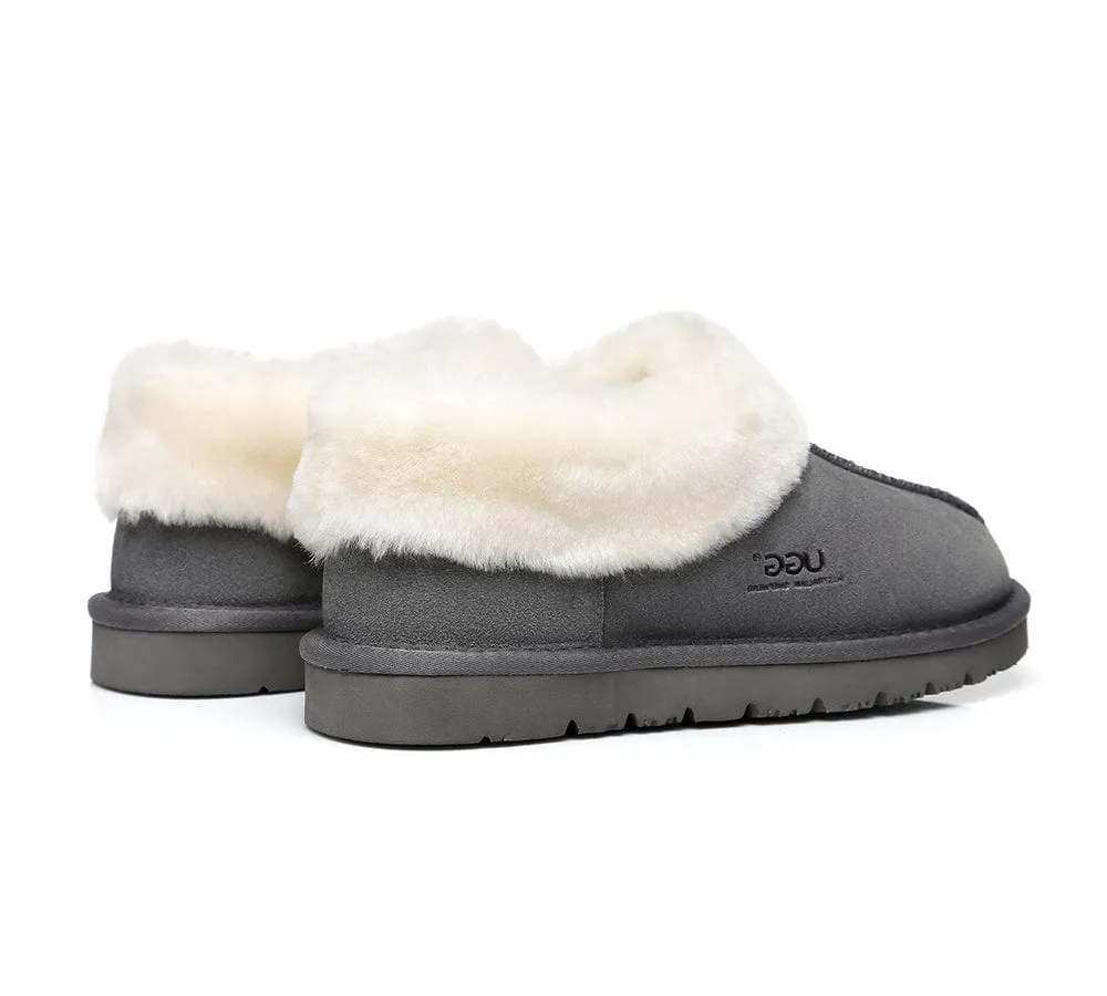AUSTRALIAN SHEPHERD® UGG Slippers Sheepskin Wool Ankle Homey