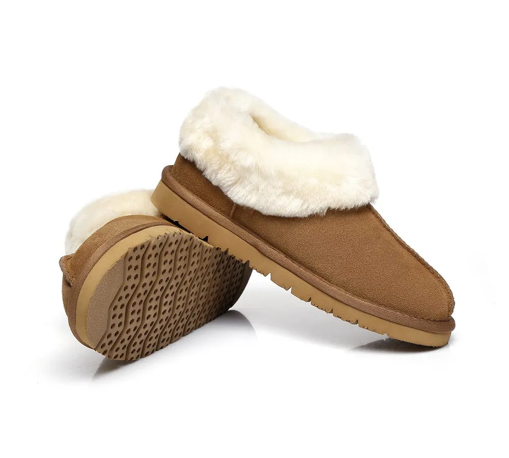 AUSTRALIAN SHEPHERD® UGG Slippers Sheepskin Wool Ankle Homey