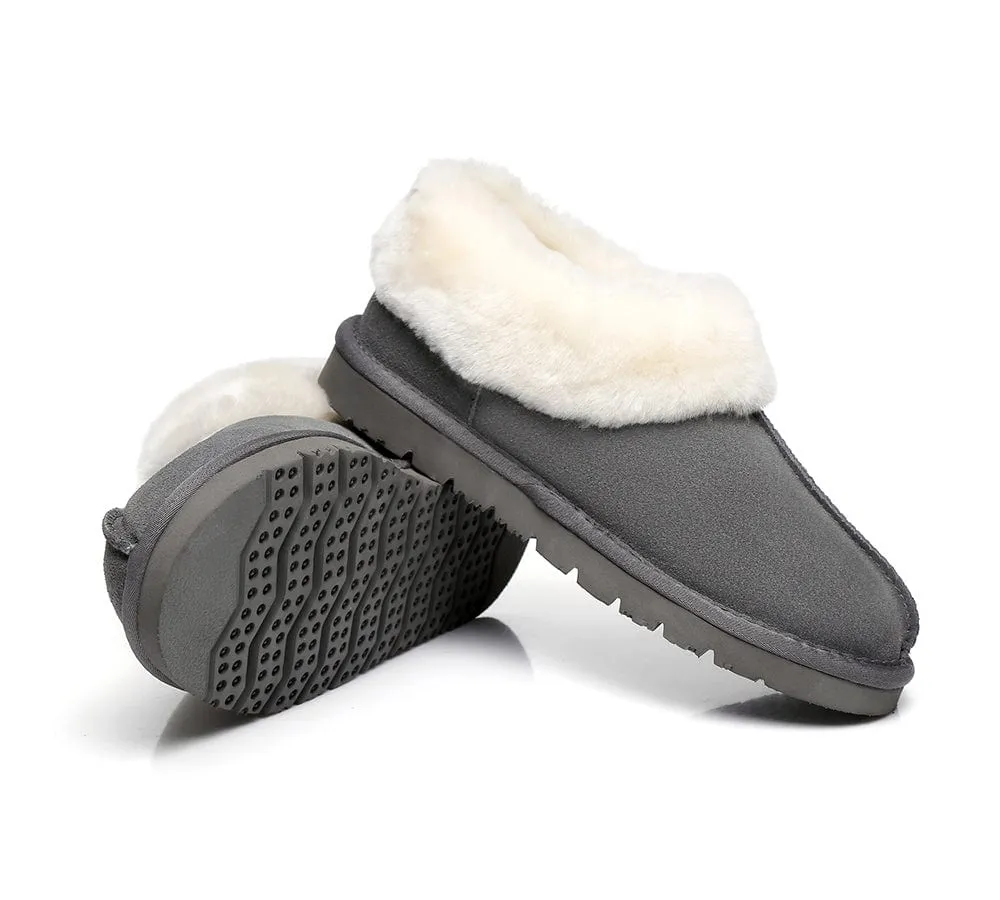 AUSTRALIAN SHEPHERD® UGG Slippers Sheepskin Wool Ankle Homey