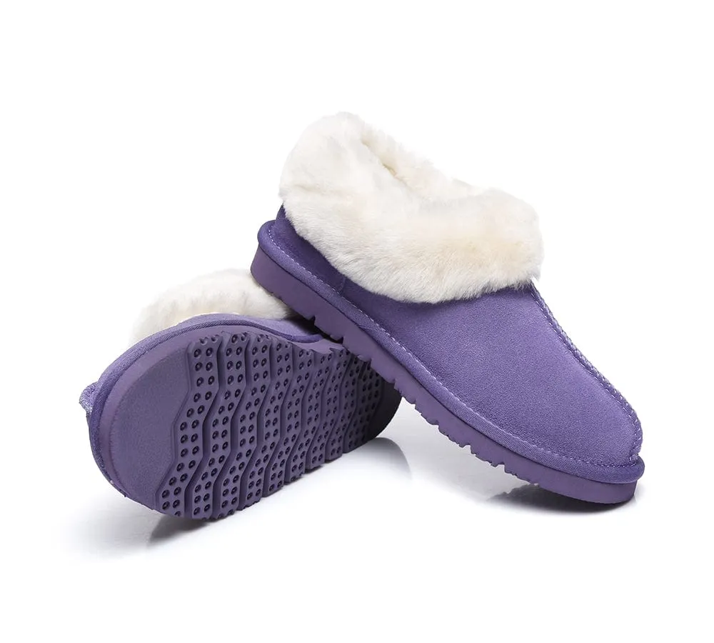 AUSTRALIAN SHEPHERD® UGG Slippers Sheepskin Wool Ankle Homey