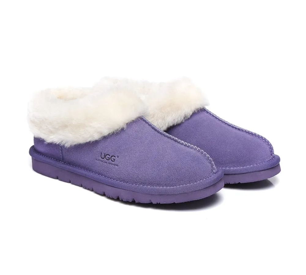 AUSTRALIAN SHEPHERD® UGG Slippers Sheepskin Wool Ankle Homey