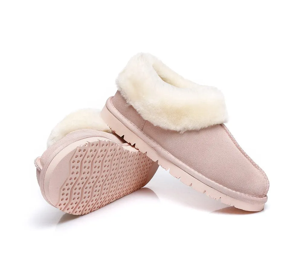AUSTRALIAN SHEPHERD® UGG Slippers Sheepskin Wool Ankle Homey