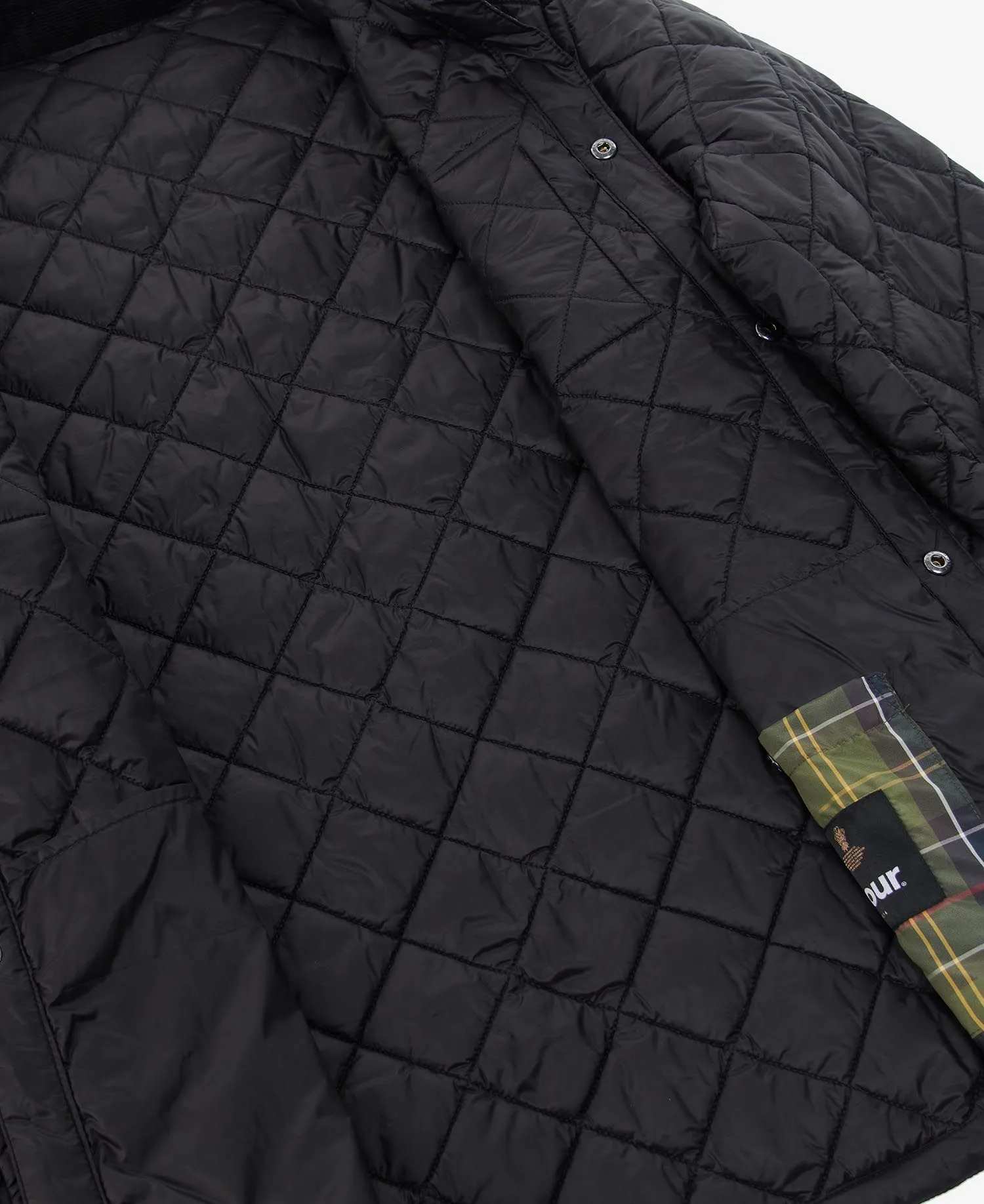 Barbour Shirt Quilted Jacket - Black
