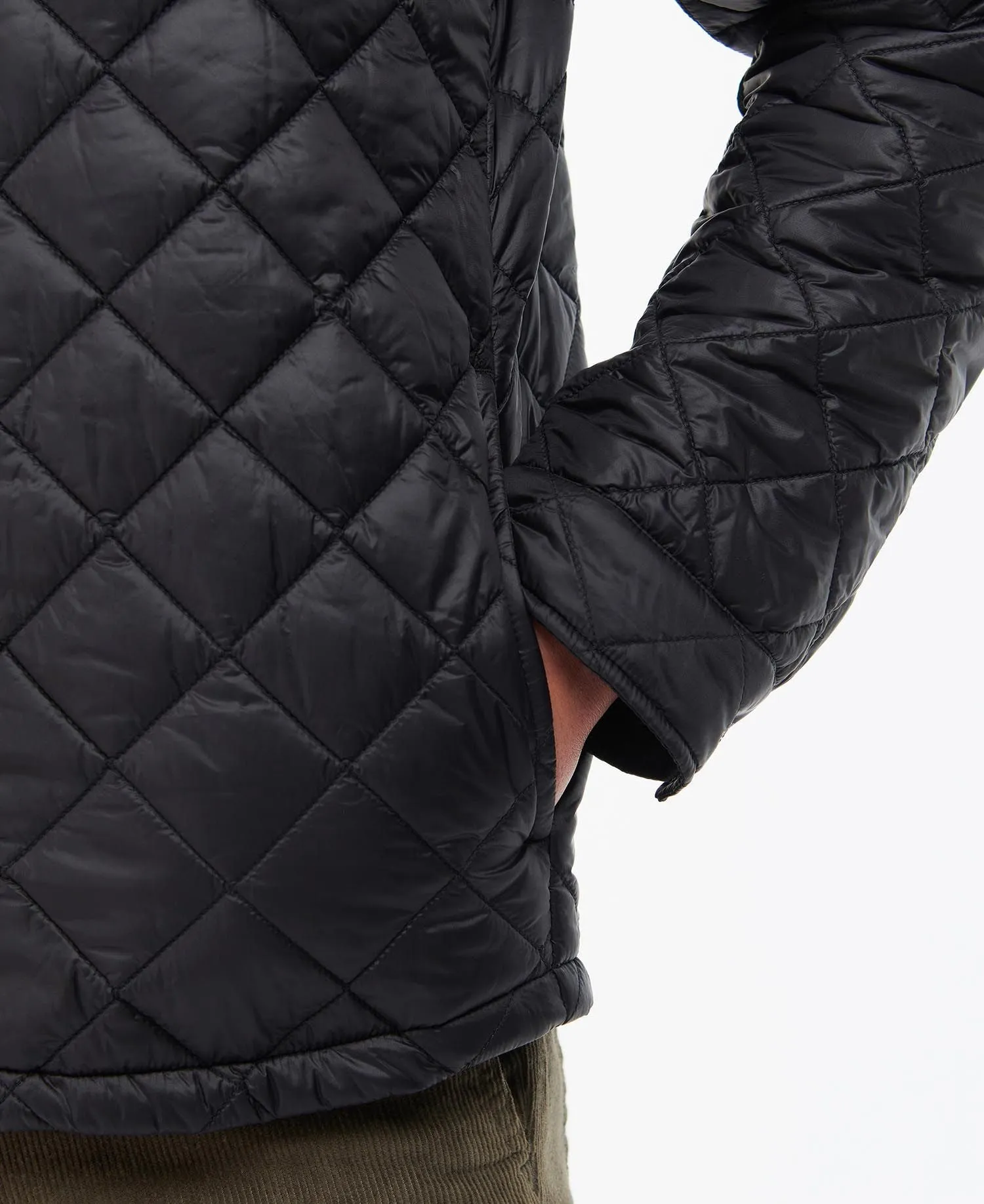 Barbour Shirt Quilted Jacket - Black