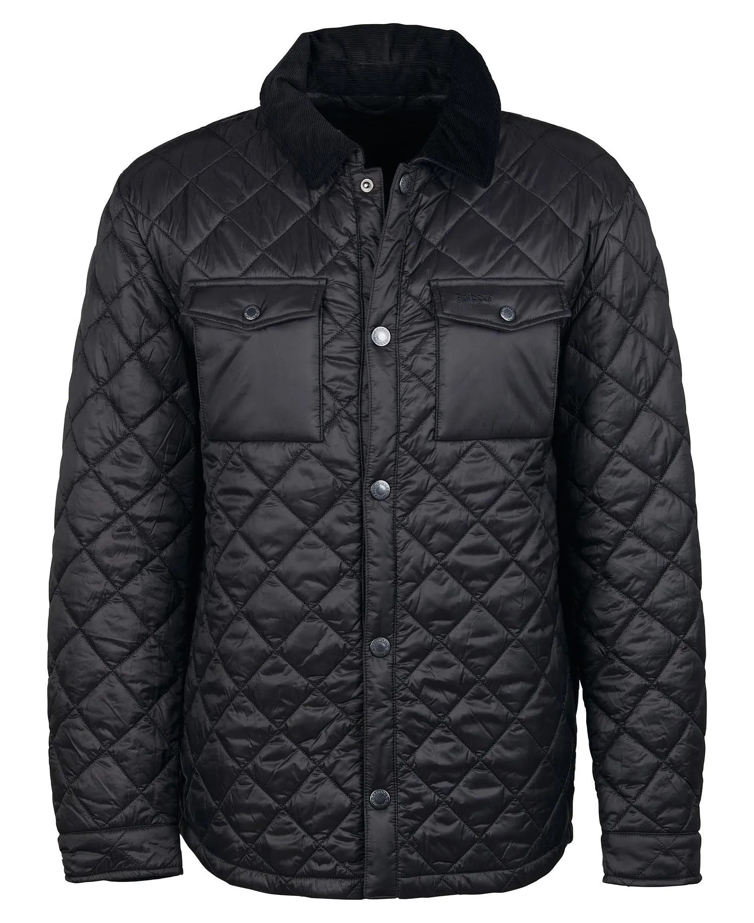 Barbour Shirt Quilted Jacket - Black