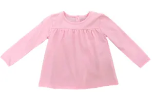Basic Isla Long Sleeve Knit Top - Light Pink