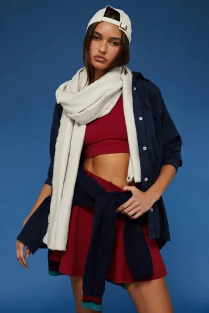 BEACH RIOT-CORAMINE TOP-ULTRAMARINE BLUE