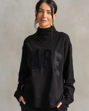 Bella Interlock Mock Neck