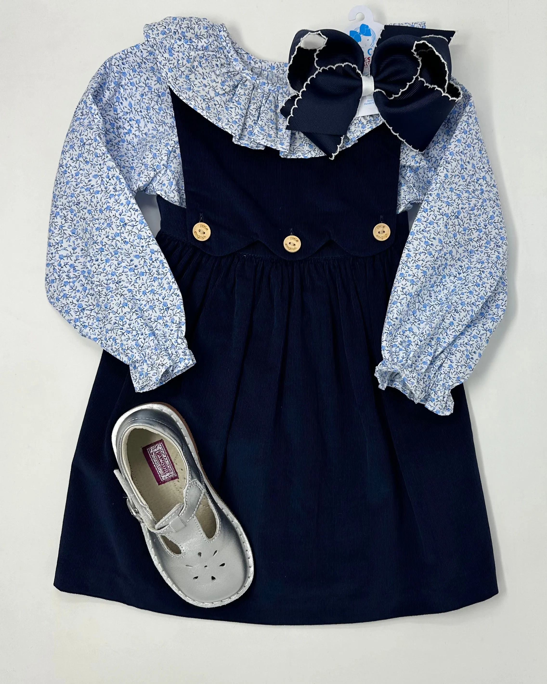 Bespoke Blouse - Blue Vinings