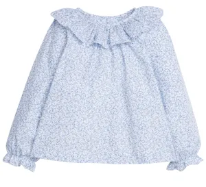 Bespoke Blouse - Blue Vinings