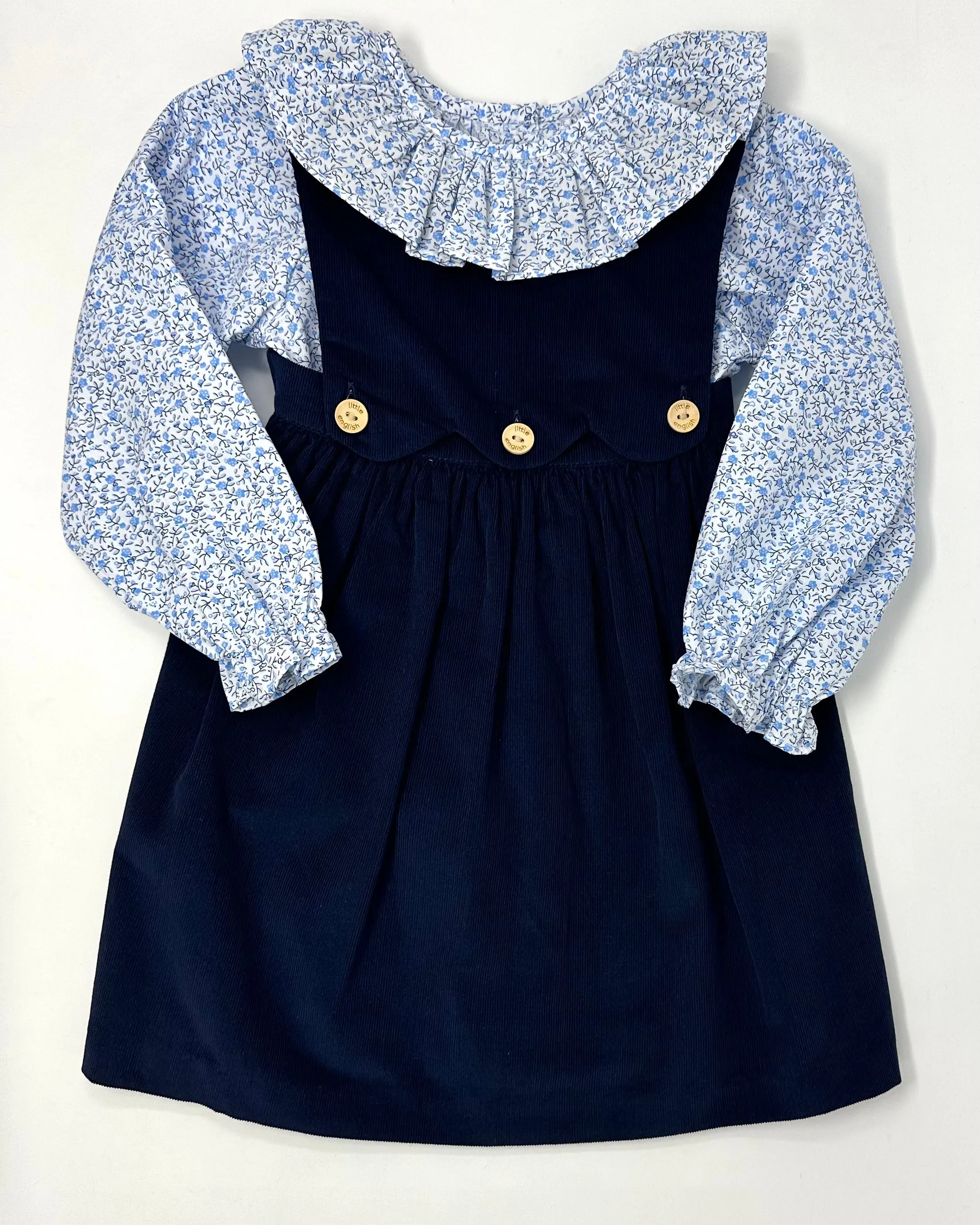 Bespoke Blouse - Blue Vinings