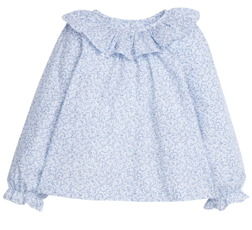 Bespoke Blouse - Blue Vinings