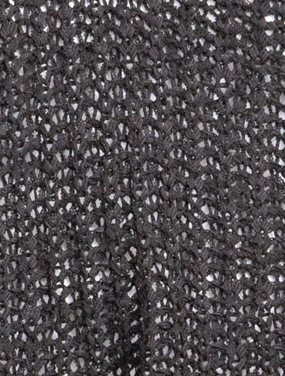 Black Crop Sweater