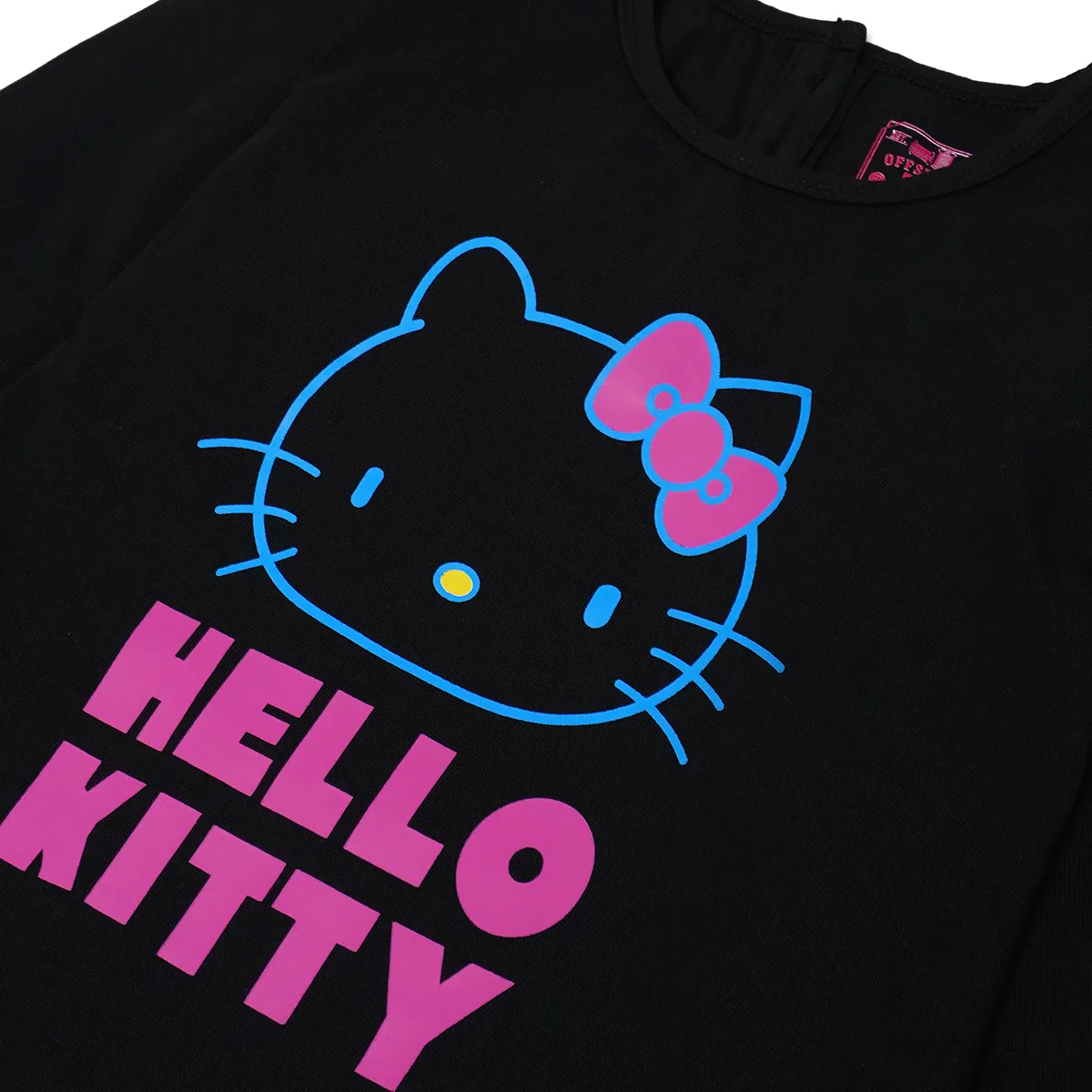 Black Hello Kitty Graphic Top