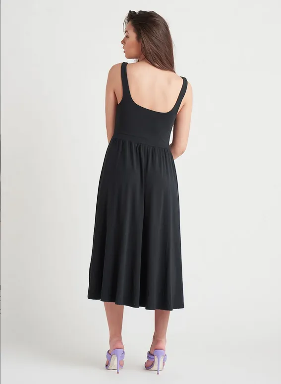 Black Midi Dress