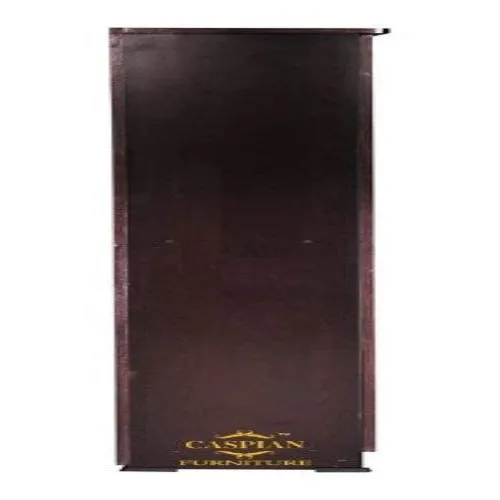 Black Wenge 2 Door Wardrobe with 4 Shelves| Wardrobe for Bedroom/Clothes Organizer