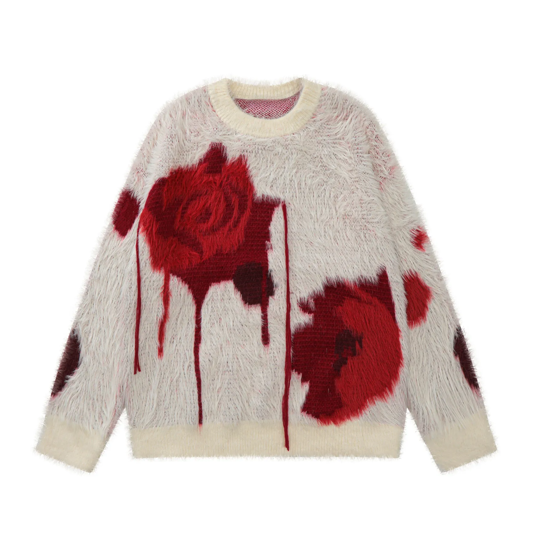 Bloody Rose Knit Sweater