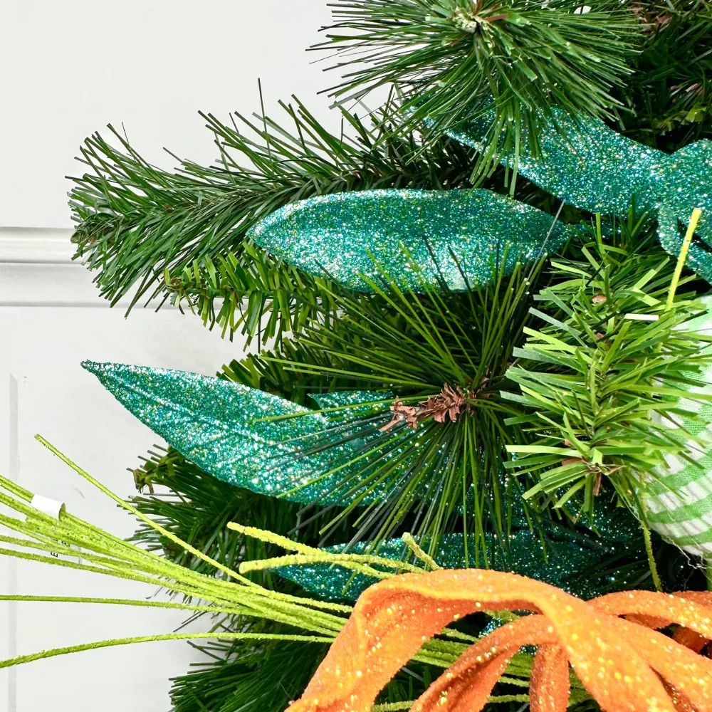 Blue Green Bayleaf Glitter Spray