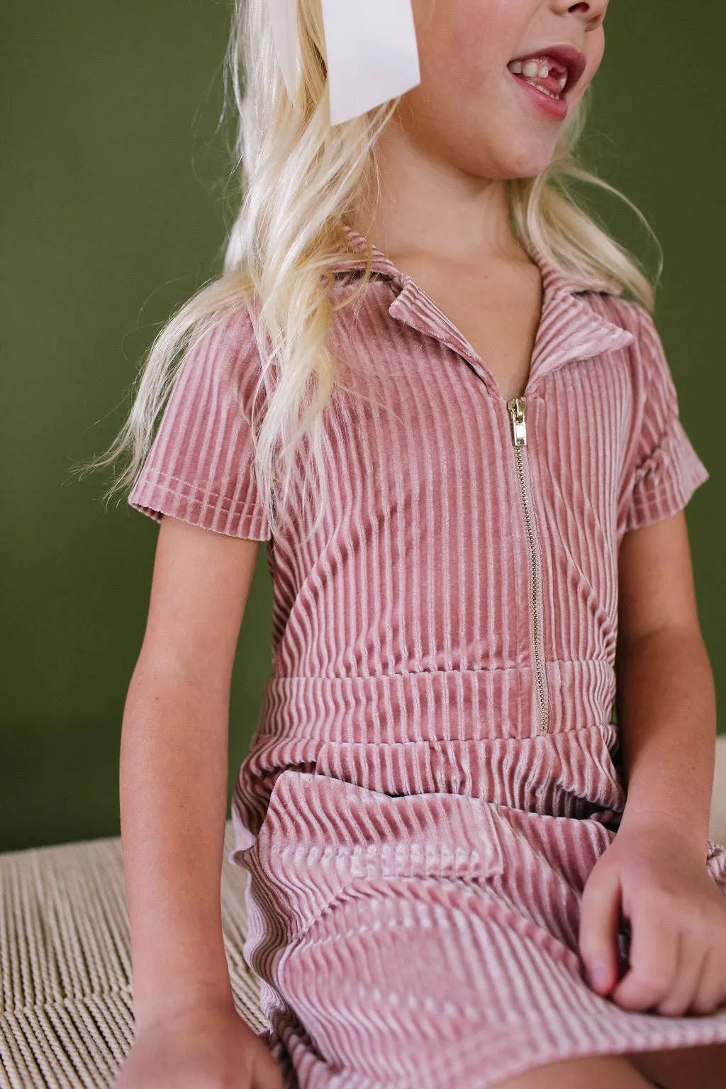 Blush Corduroy Dress