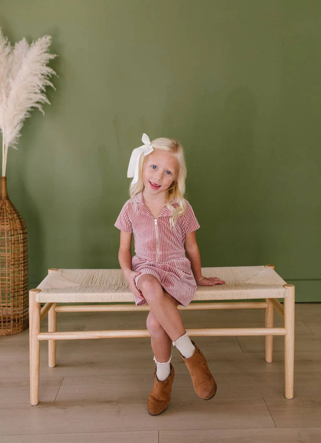 Blush Corduroy Dress