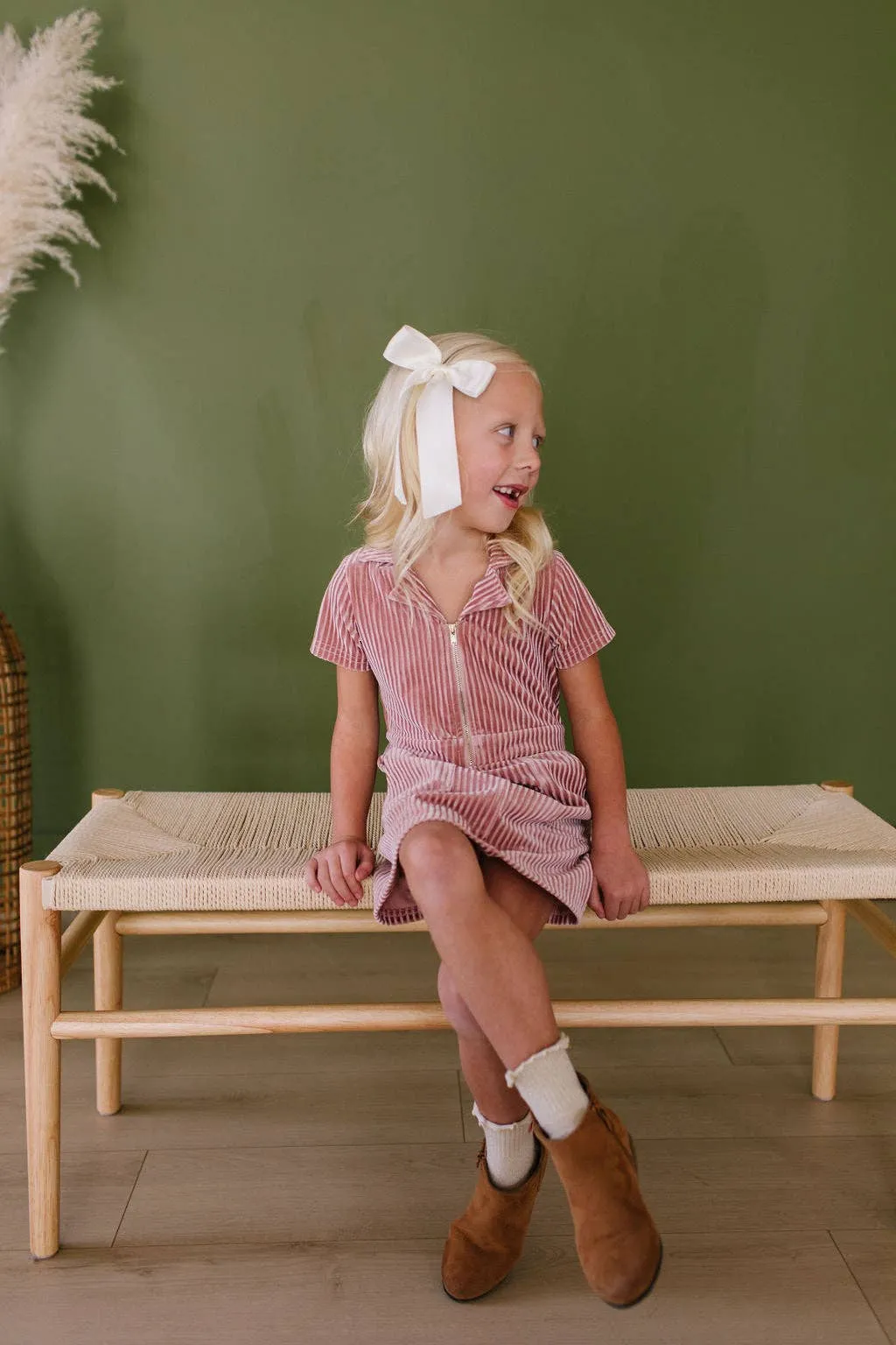 Blush Corduroy Dress