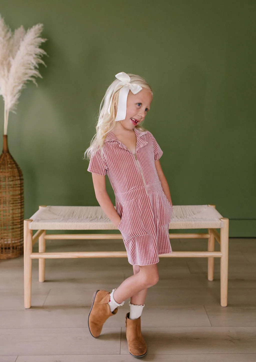 Blush Corduroy Dress