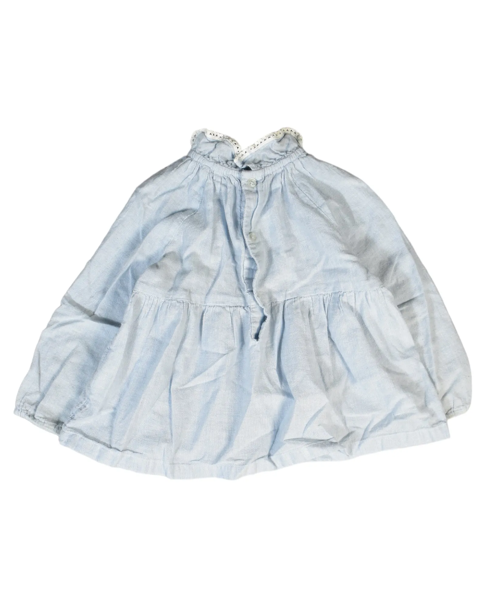 Bout'Chou Long Sleeve Dress 12-18M