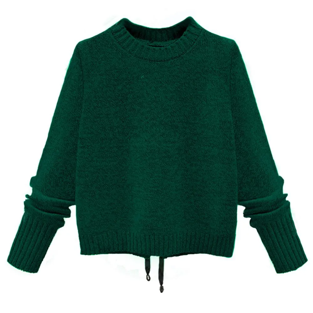Bowknot Back Wholesale Women Sweater